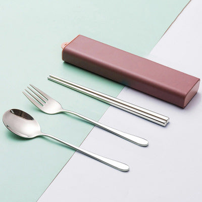 Stainless Steel Spoon and Chopsticks