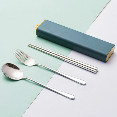 Stainless Steel Spoon and Chopsticks